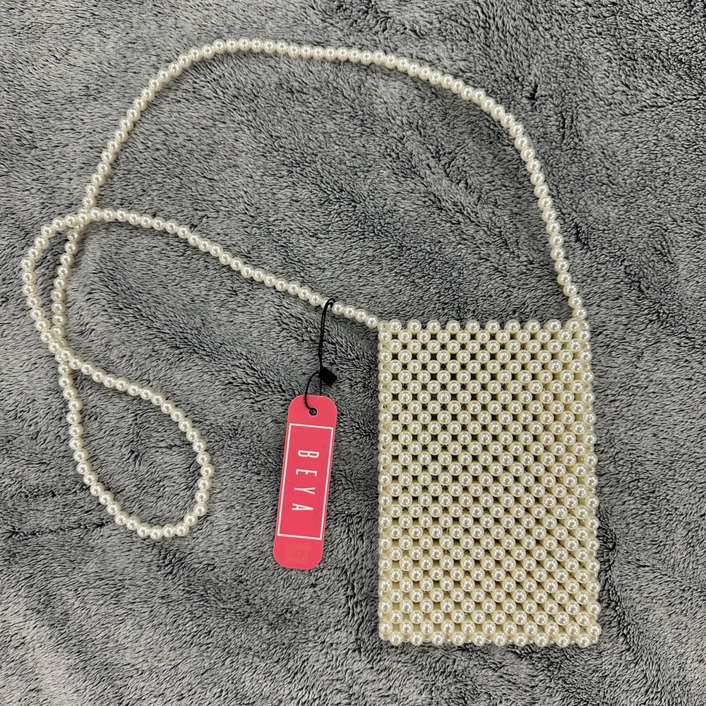Crossbody Pearl Bag